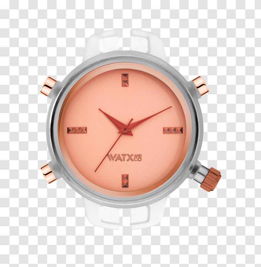 Watch Clock Jewellery Bracelet Jeweler - Watercolor - Salmon Wellington Transparent PNG