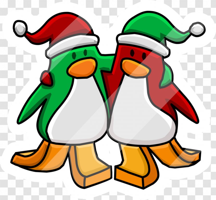 Club Penguin Entertainment Inc Bird Santa Claus Christmas - Beak Transparent PNG