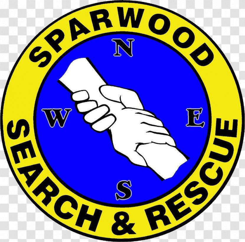 Sparwood Search & Rescue Logo Clip Art Brand Organization - Yellow - Mission Transparent PNG