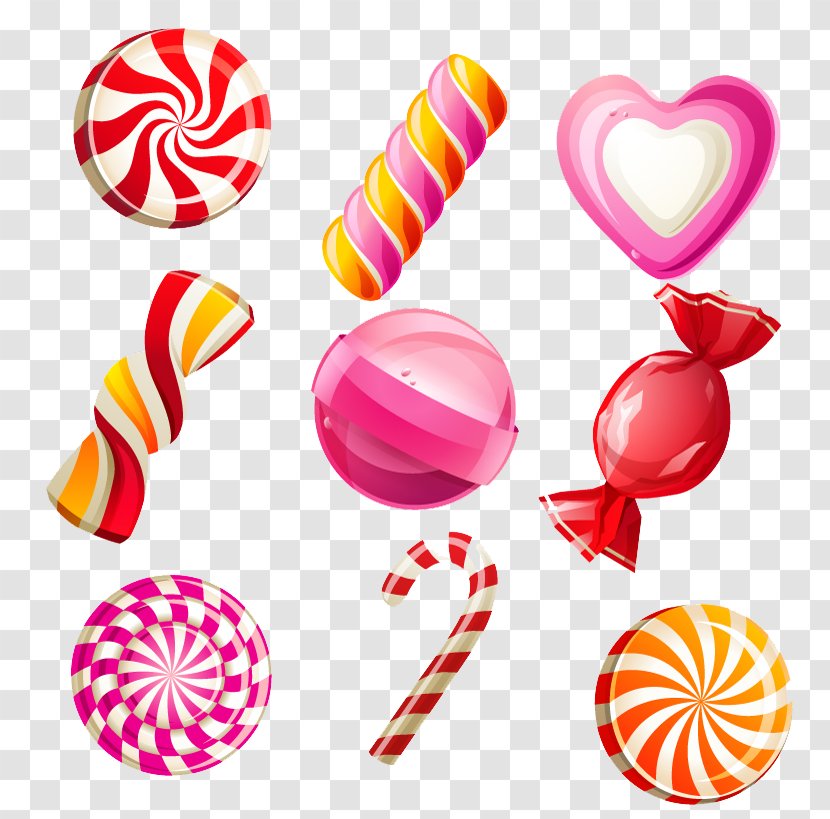 Bonbon Gummy Bear Candy Sweetness - Colored Pattern Transparent PNG