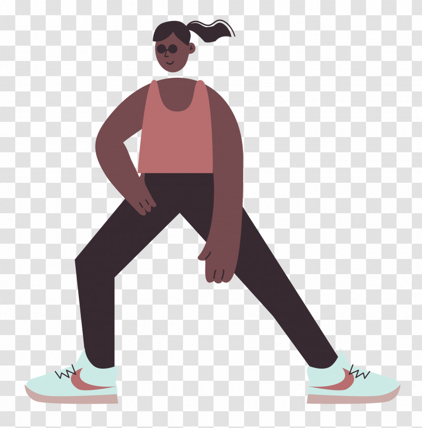 Stretching Sports Transparent PNG