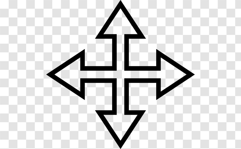 Computer Mouse Pointer Arrow Cursor - Symmetry Transparent PNG