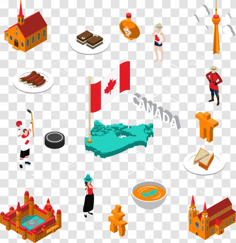 Canada Food Clip Art - Gratis - Characteristic Vector Transparent PNG