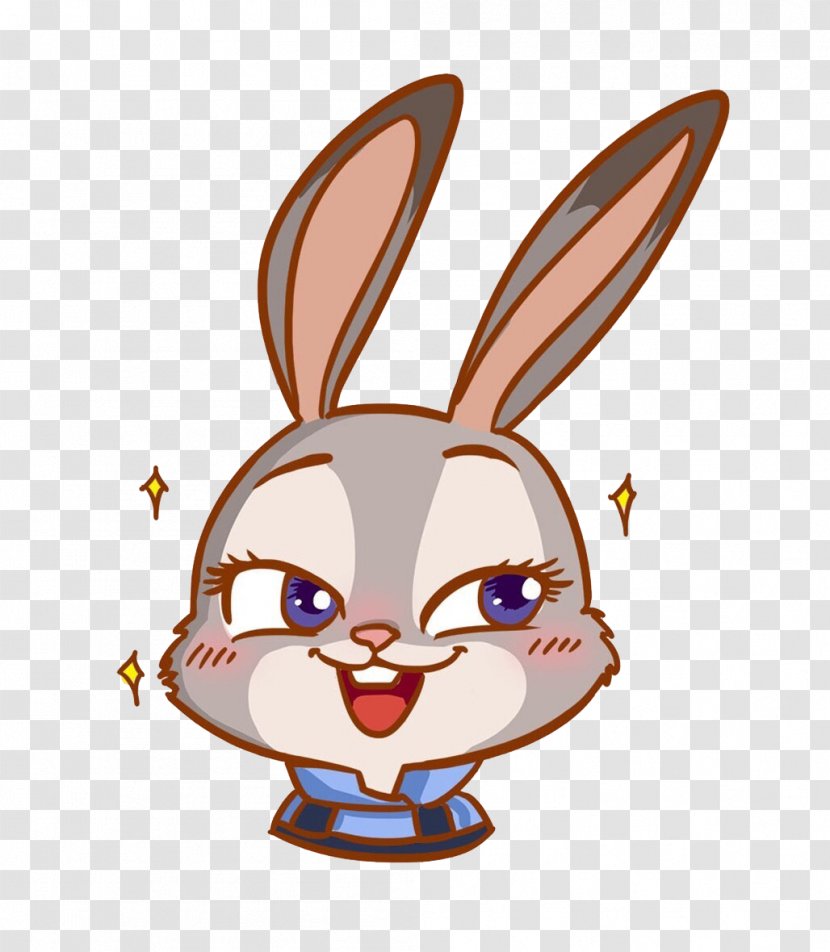 Nick Wilde Lt. Judy Hopps Cuteness Fox Animal - Zootopia - Cartoon Rabbit Transparent PNG