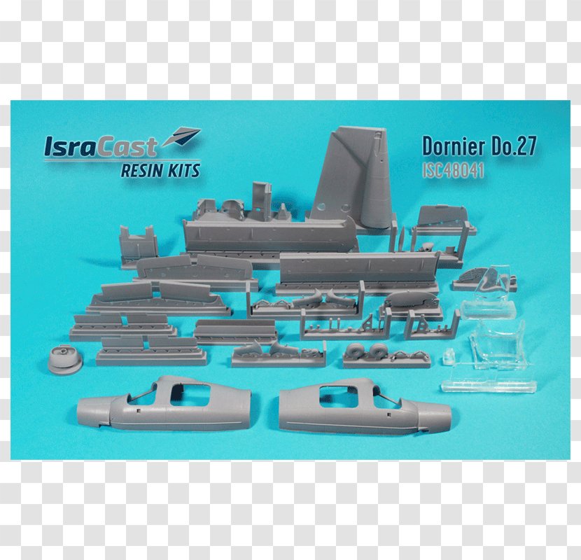 Dornier Do 27 Plastic Flugzeugwerke Israeli Air Force Scale Models - De - Resin Transparent PNG