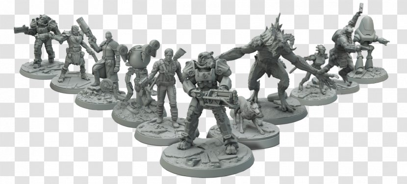Fallout 3 Wasteland Fallout: Brotherhood Of Steel Miniature Wargaming - Tabletop Games Expansions Transparent PNG