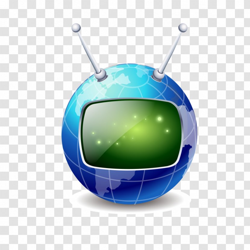 Earth - Blue - Model TV Transparent PNG