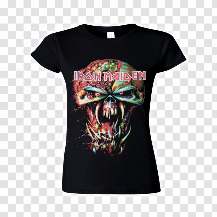 T-shirt Iron Maiden The Final Frontier Eddie - Clothing Transparent PNG