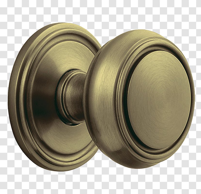 Door Handle Brass Lock - Metal Transparent PNG