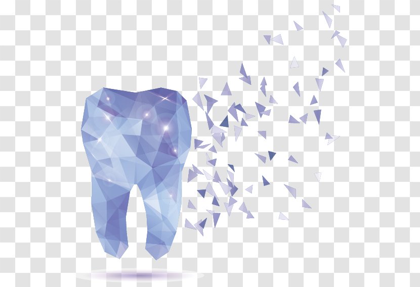 Human Tooth Dentistry - Dentin Hypersensitivity - Crystal Teeth Vector Transparent PNG