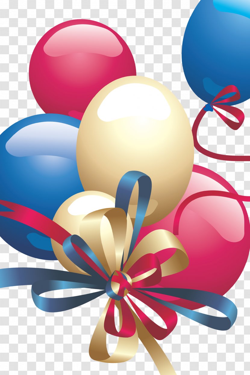 Toy Balloon Holiday Birthday Gift - Greeting Note Cards - Balloons Transparent PNG