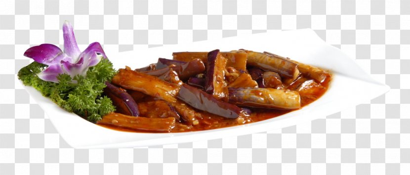 Eggplant Braising Hot Pot Mapo Doufu - Fried With Chinese Chili Sauce - Delicious Fish-flavored Transparent PNG