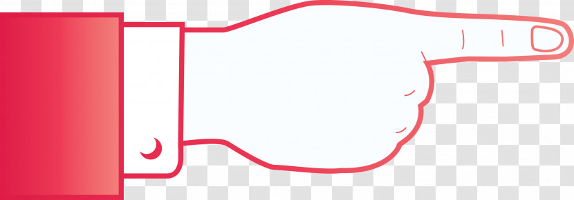 Finger Arrow Transparent PNG