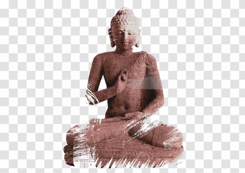 Tea Culture Tieguanyin Puer Poster - Kneeling - Chinese Buddha Statue Transparent PNG