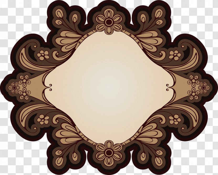 Vignette Clip Art - Mirror - Decorative Pattern Transparent PNG
