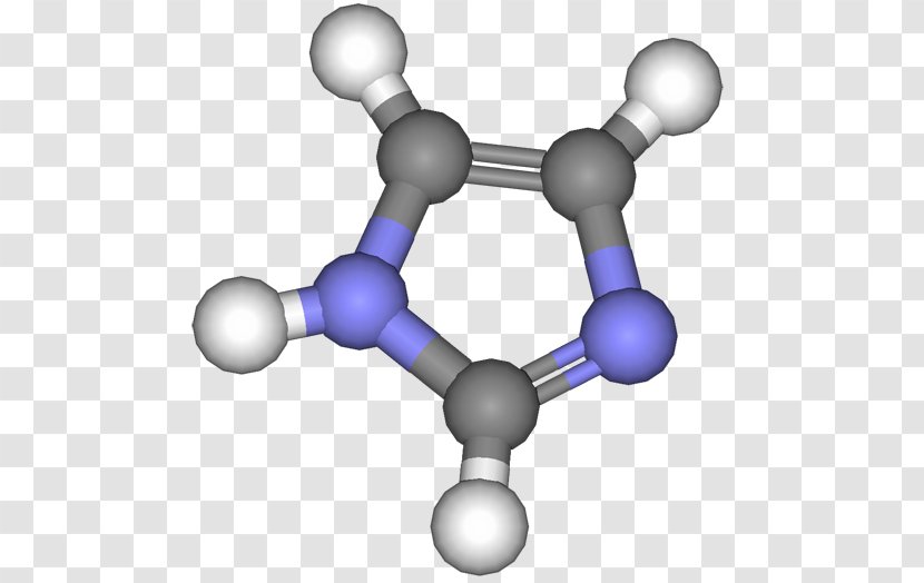 Imidazole Atom Molecule Pyrazole Chemistry - Tree - Molar Stick Transparent PNG