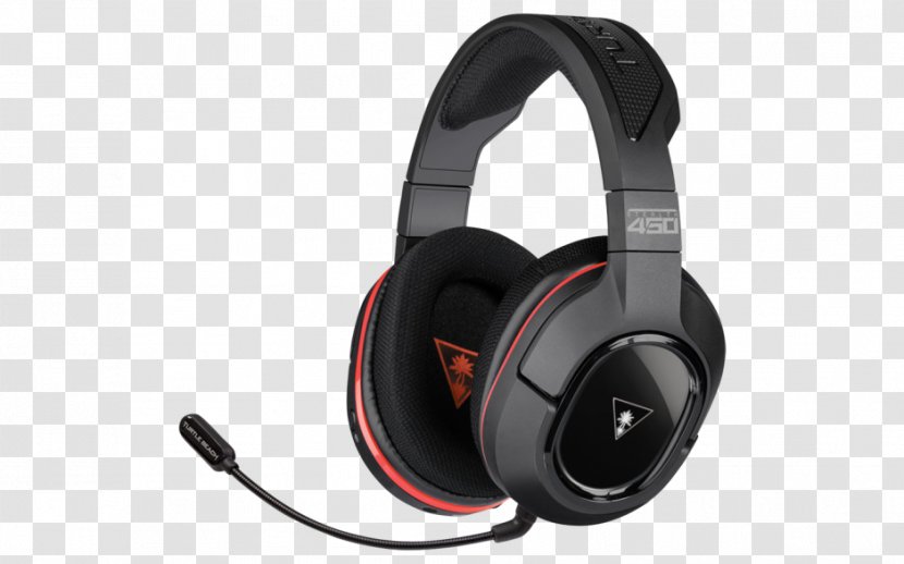 Turtle Beach Ear Force Stealth 450 Headphones Corporation 500P Wireless - 71 Surround Sound Transparent PNG