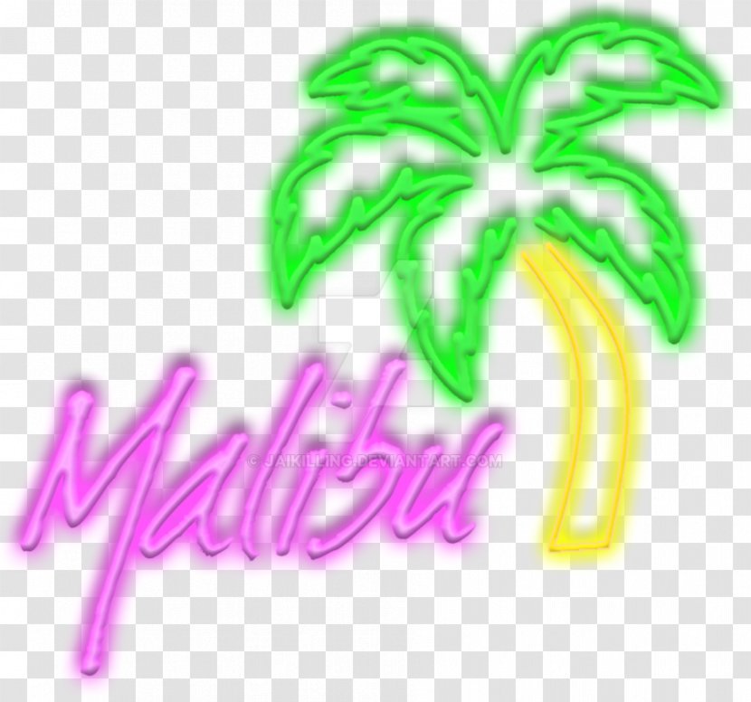 Malibu Logo Itsourtree.com Font - Design Transparent PNG