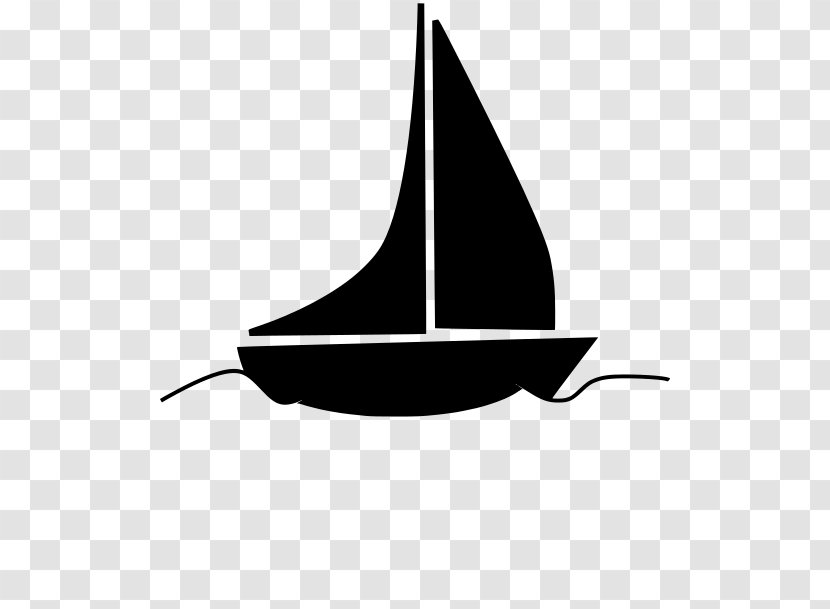 Clip Art Sailboat Sailing - Wind - Fishing Boat Transparent PNG