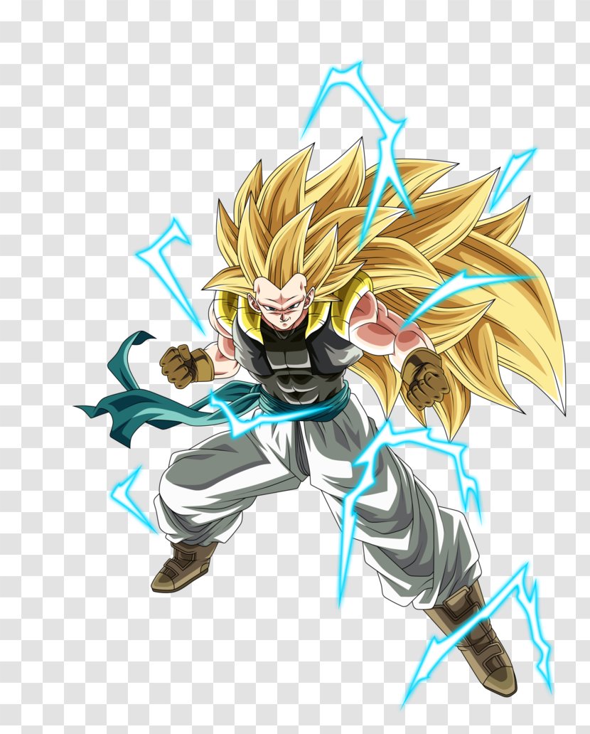 Gotenks Goku Vegeta Trunks - Watercolor Transparent PNG