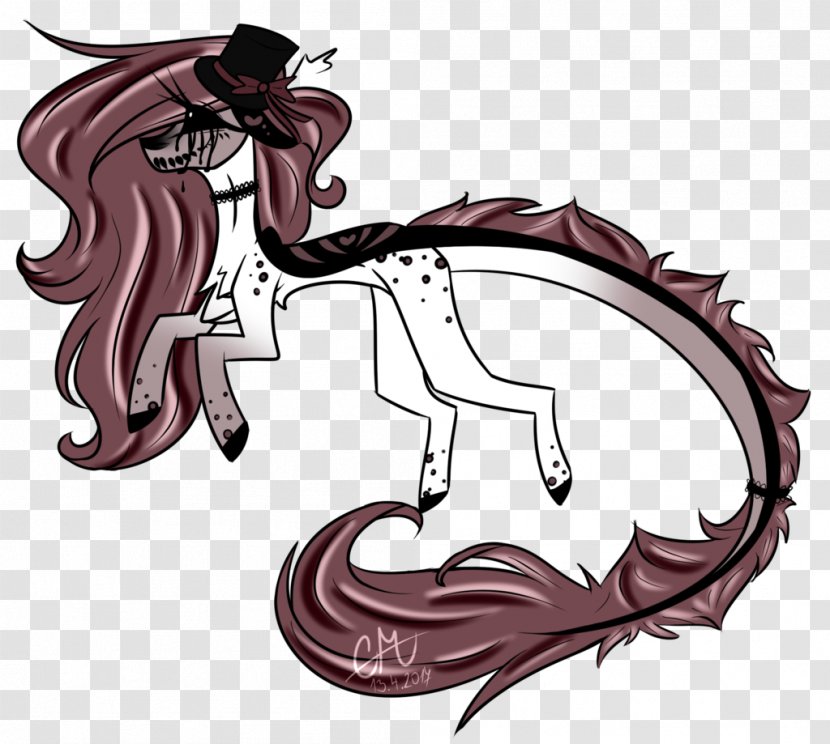 Horse Dragon Cartoon Legendary Creature - Neck Transparent PNG