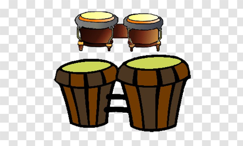 Bongo Drum Timpani Musical Instruments Kendang - Silhouette Transparent PNG