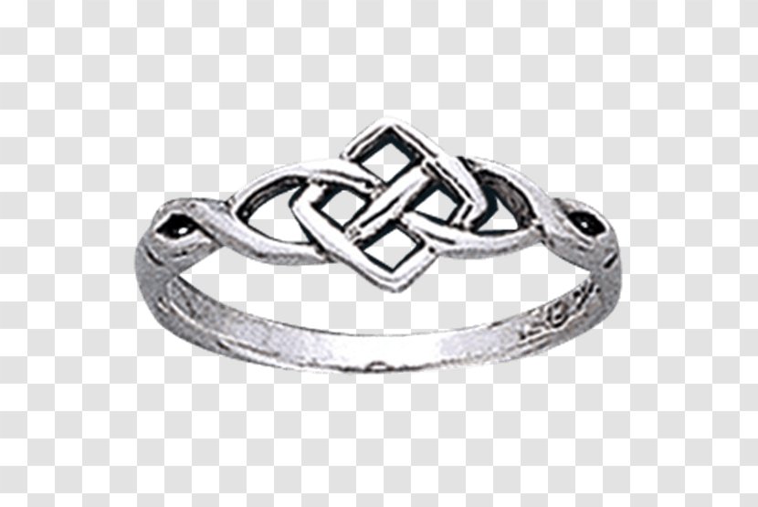 Wedding Ring Bangle Silver - Claddagh Transparent PNG