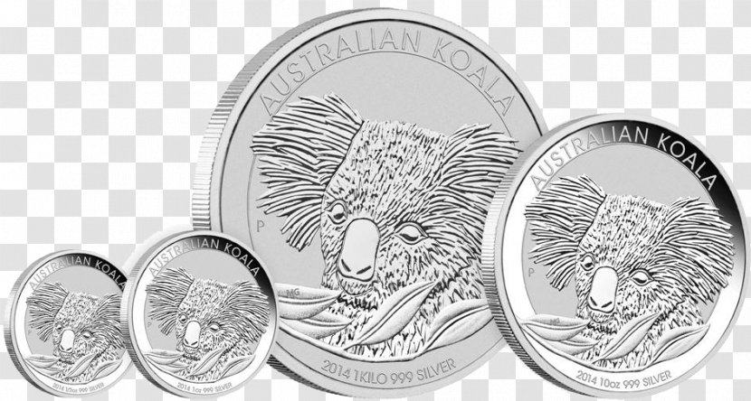 Koala Bullion Coin Silver Australia - Animal Transparent PNG