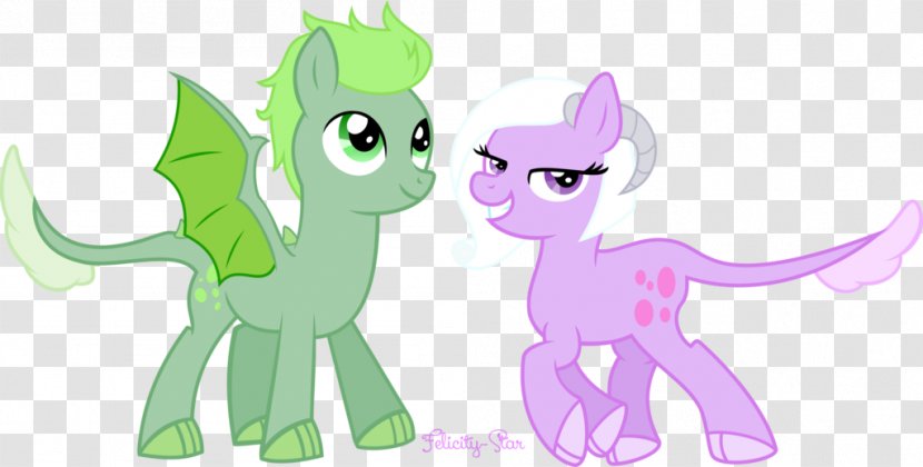 Pony Spike Rarity Applejack Cat - Heart Transparent PNG