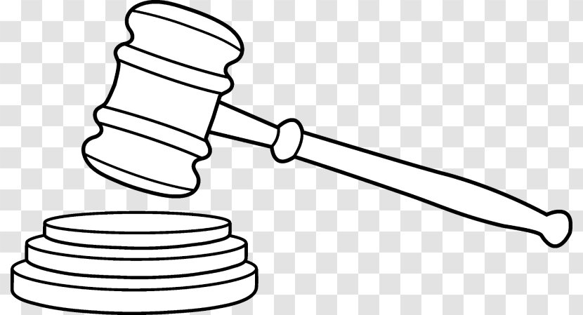 Clip Art Gavel Openclipart Image - Text - Constitution Animations Transparent PNG