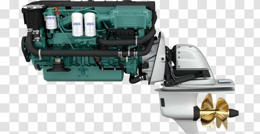 Volvo Penta Diesel Engine Boat Sterndrive Common Rail Transparent PNG