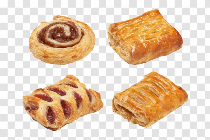 Danish Pastry Puff Viennoiserie Pain Au Chocolat - Mini Transparent PNG