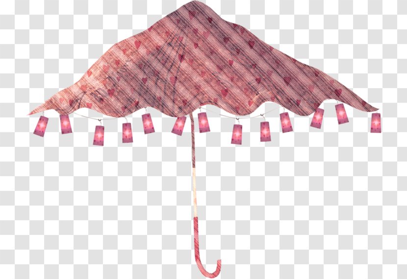 Pink M Umbrella Transparent PNG
