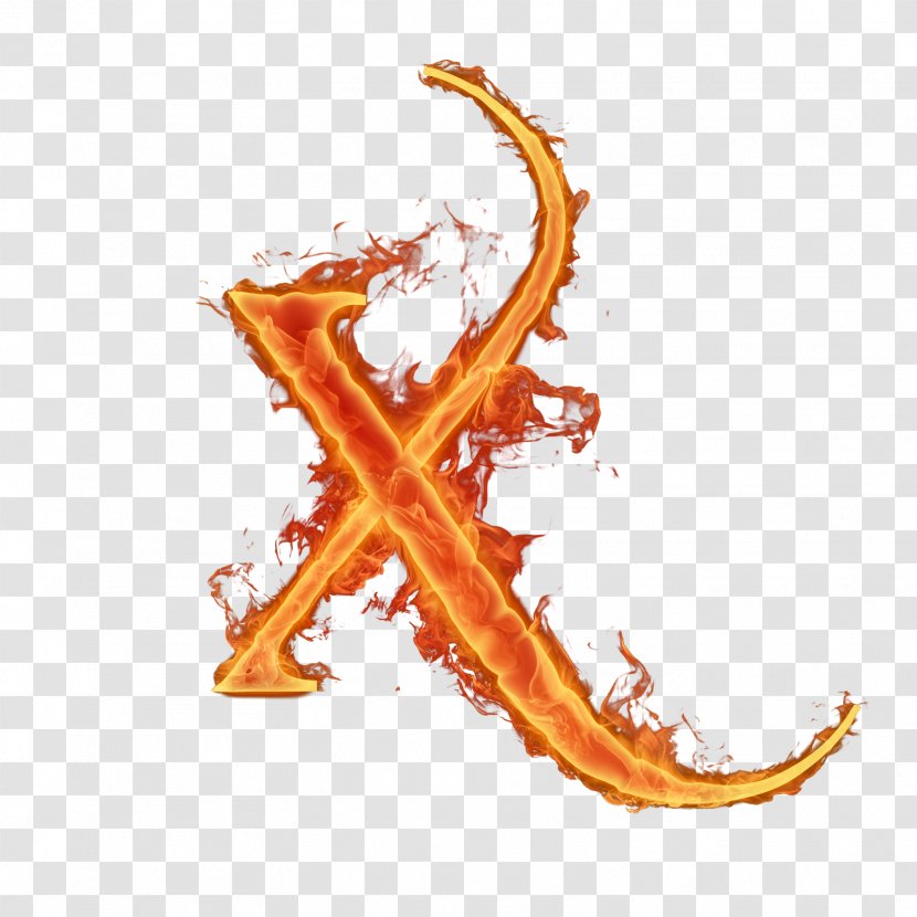 Letter Alphabet Flame Font - Hd Vision Fire Transparent PNG