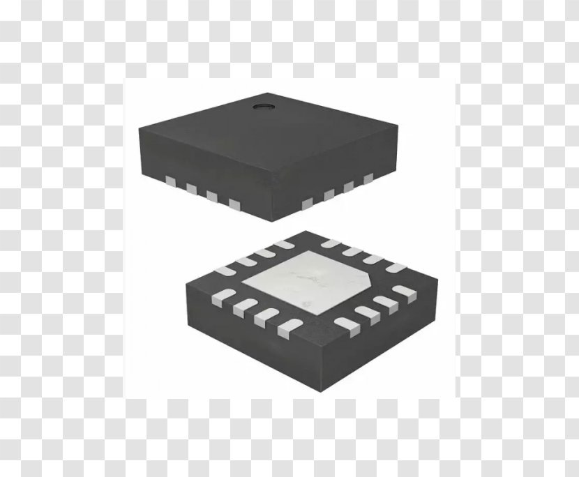 Integrated Circuits & Chips Quad Flat No-leads Package Electronics Semiconductor Electronic Circuit - Surfacemount Technology - Freescale Transparent PNG