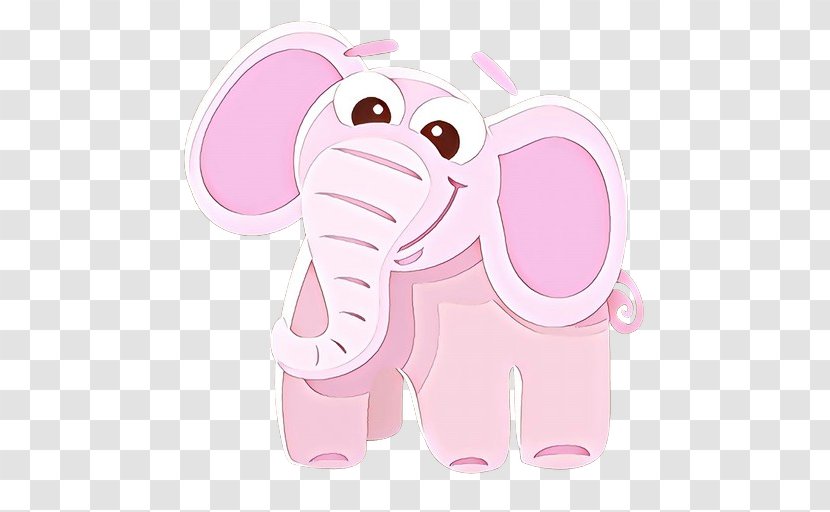 Indian Elephant African Illustration Product Cartoon - Sticker Transparent PNG