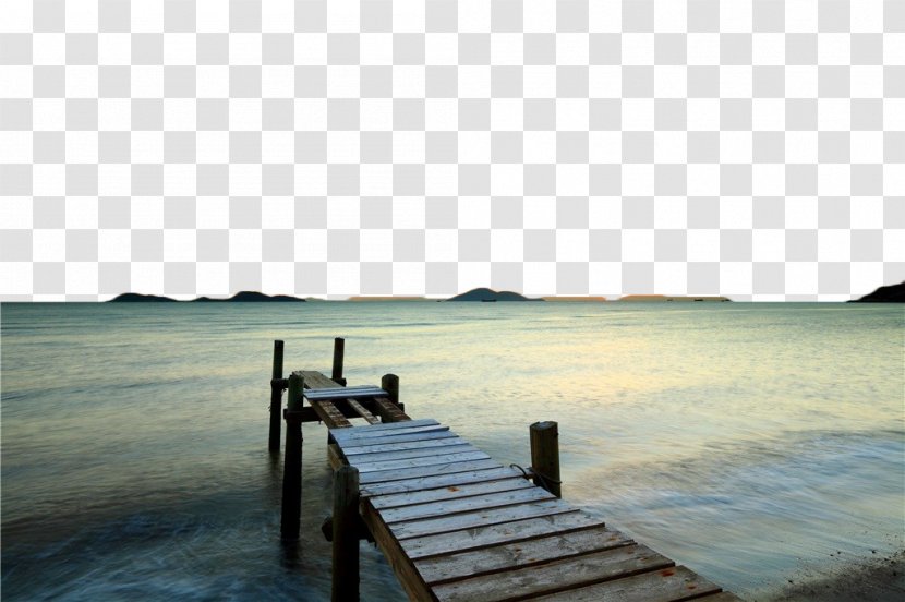 Wood Photography Wharf Royalty-free - Horizon - Sea Transparent PNG