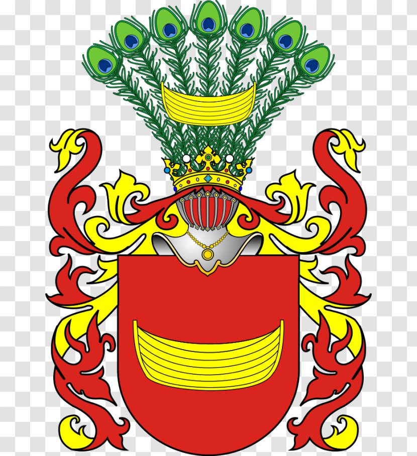 Kot Morski Coat Of Arms Polish Heraldry Szlachta - Baroque Map Transparent PNG