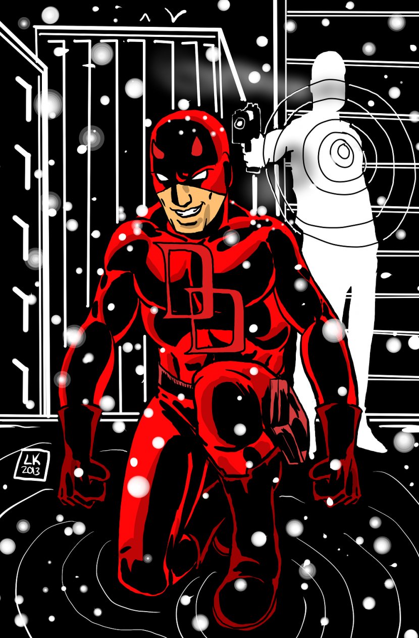 Daredevil Fan Art Graphic Design - Comics Artist Transparent PNG