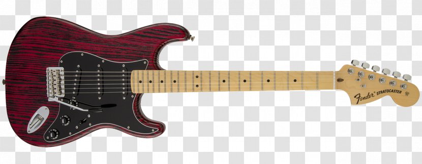 Fender Stratocaster Musical Instruments Corporation Electric Guitar American Deluxe - Solid Body Transparent PNG
