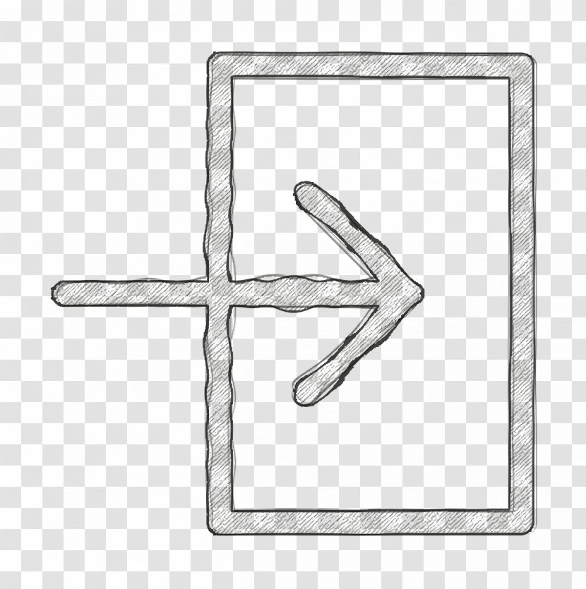 Close Icon Door Enter - Gesture Symbol Transparent PNG