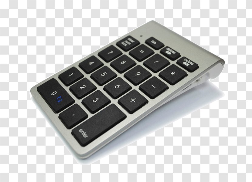 Computer Keyboard Space Bar Numeric Keypads Laptop - Multimedia - Keypad Transparent PNG