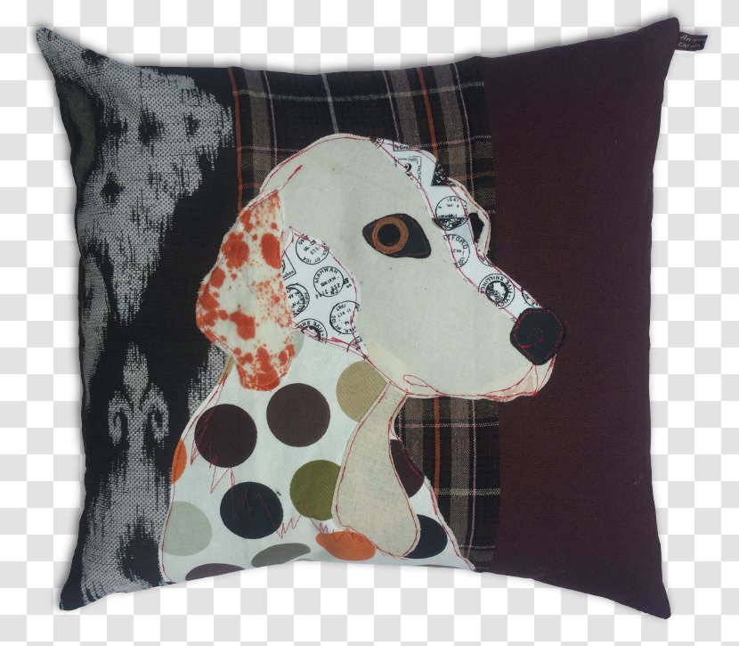 Cushion Throw Pillows Bull Terrier Dalmatian Dog - Scottish - Pillow Transparent PNG