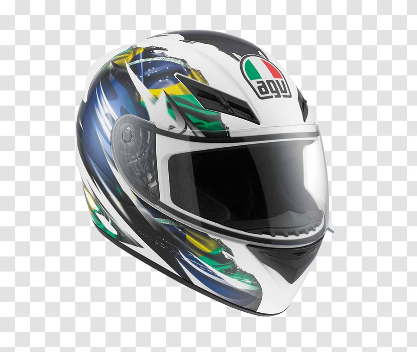 Motorcycle Helmets Accessories AGV Integraalhelm - Bicycle Clothing Transparent PNG
