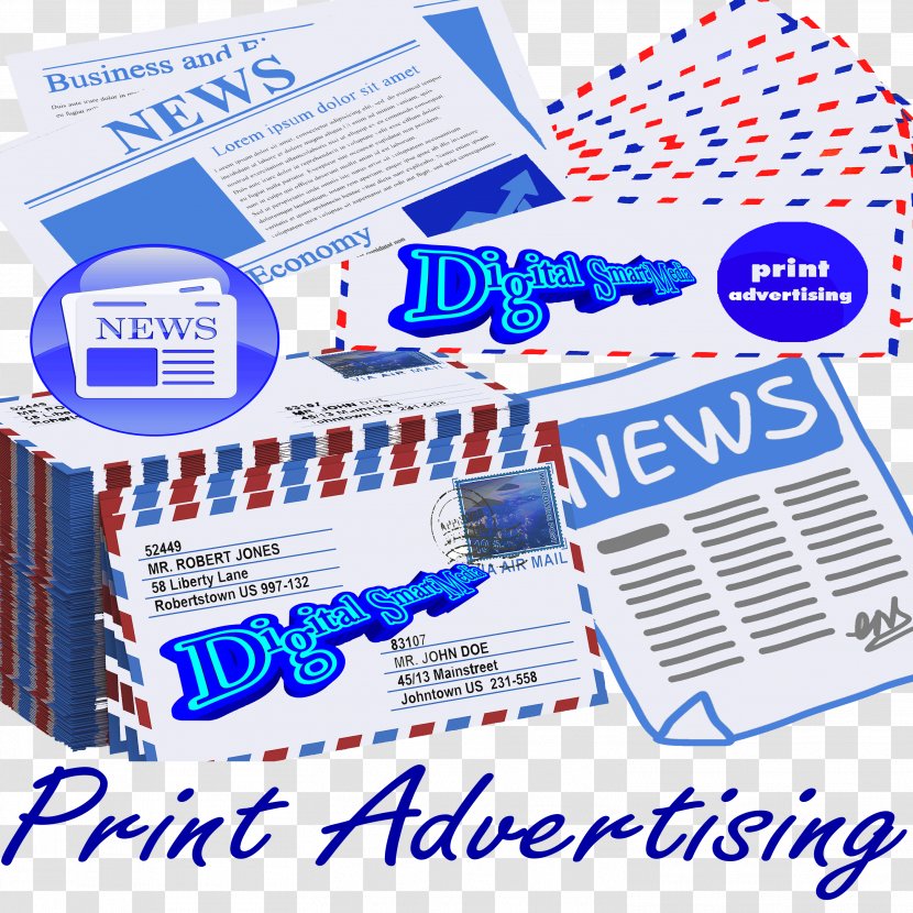 Paper Cancer Brand Font - Blue - Print Ads Transparent PNG