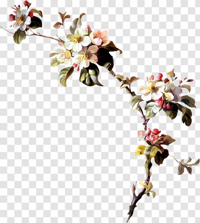 Flower Bouquet Nosegay Clip Art - Peach Transparent PNG