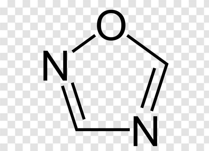 Imidazole Heterocyclic Compound Organic Chemistry Tetrahydrofuran - Black And White - Molecule Transparent PNG