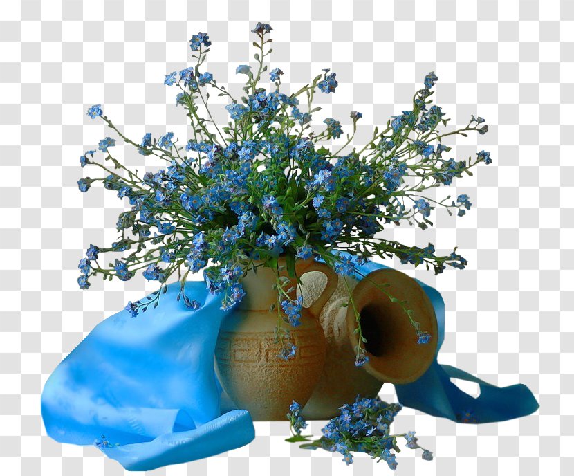 Floral Design Cut Flowers Flower Bouquet Artificial - Cobalt Blue Transparent PNG
