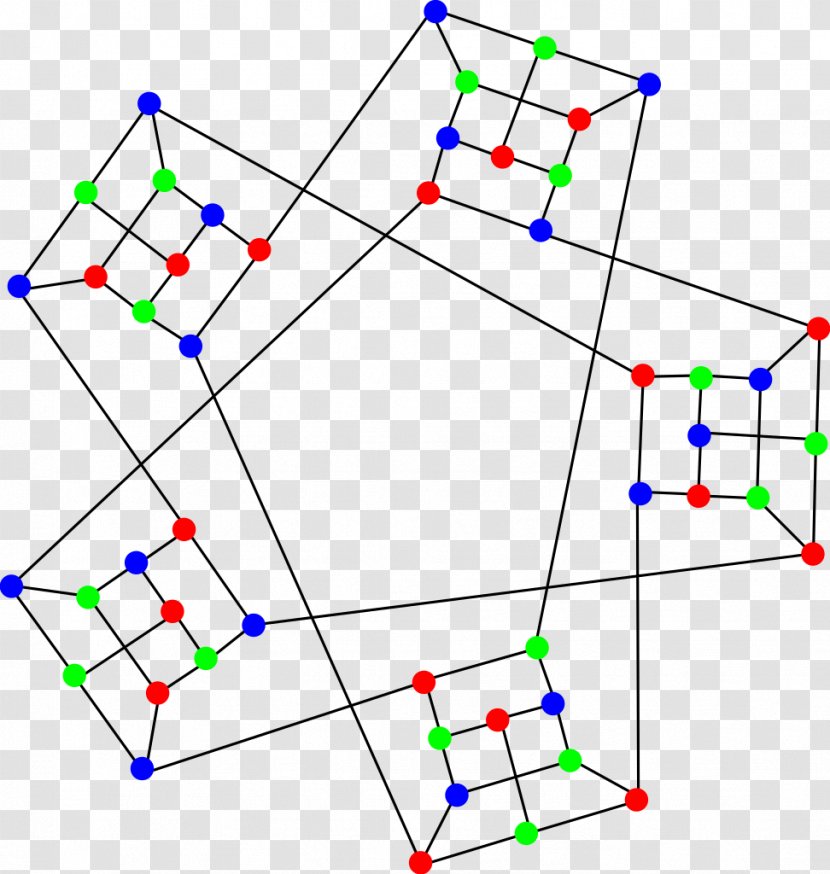 Watkins Snark Graph Theory Cubic Transparent PNG