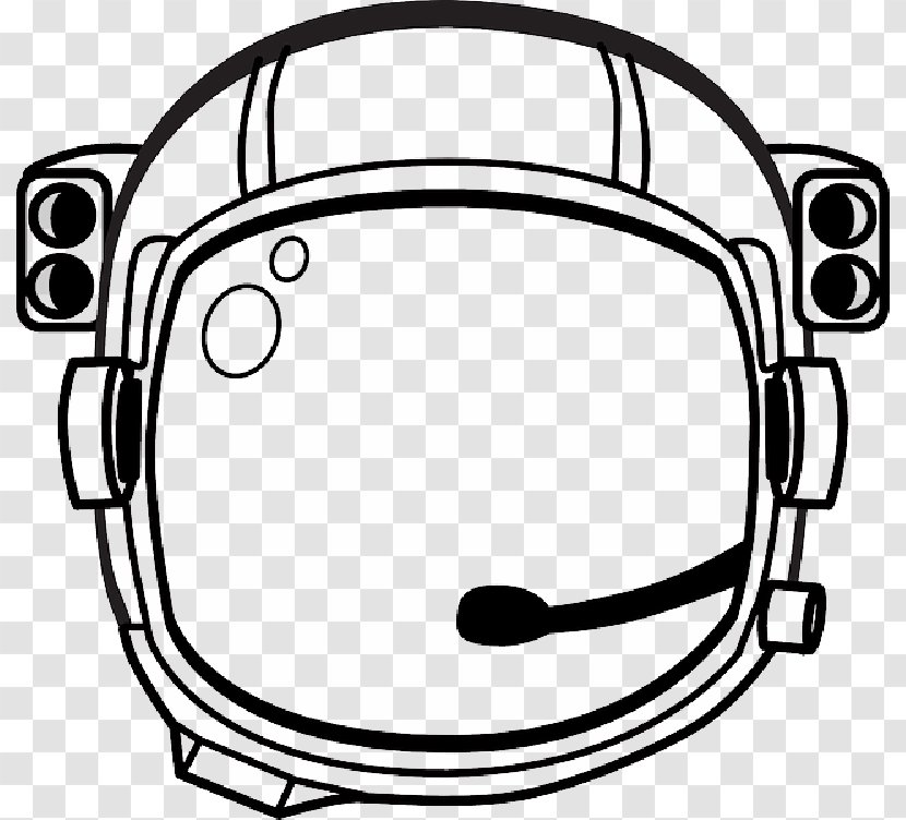 Vector Graphics Clip Art Astronaut Space Suit - Line Transparent PNG